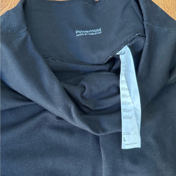 Fabletics Deep Blue and Black PowerHold Leggings - Picture 5 of 5